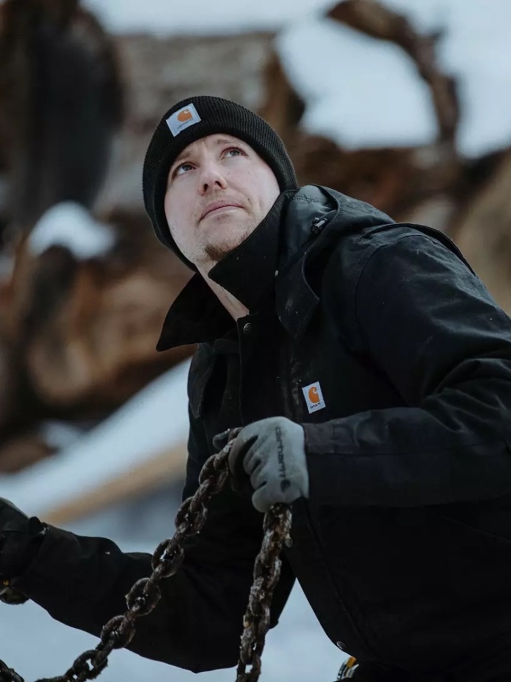 Carhartt Black Knit Beanie
